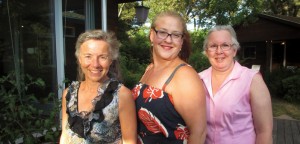 From left, Marlene Cutitar, Karen Vaniver, and Jean Marie Daley, in 2015.