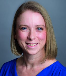 Amity Rubeor, DO RES'05, the first physician in Rhode Island to receive certification in performance medicine.