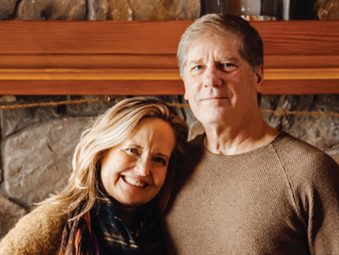 Kristi L. Stangeland PPhD’23MD’25 and Peter Hinman PPhD’23MD’25