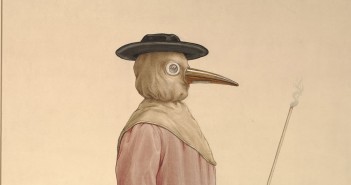 A_Physician_Wearing_a_Seventeenth_Century_Plague_Preventive_Costume_
