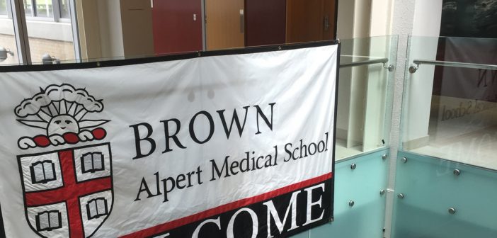 For first-year students at Alpert Medical School , the academic year begins in August.