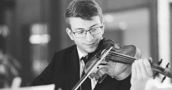 Chris Demas MD’21 started playing the violin in fourth grade.