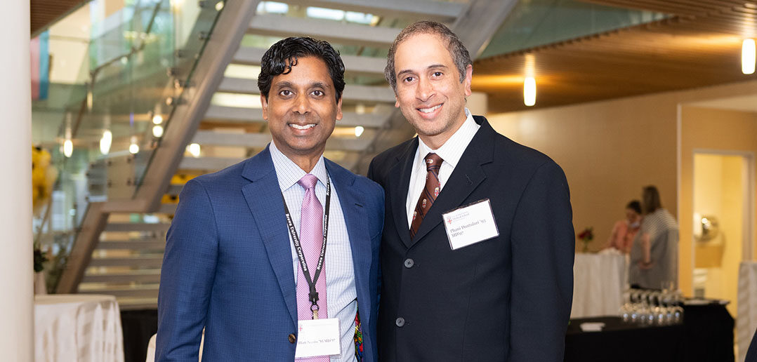 Srihari Naidu ’93 MD’97 and Phani Dantuluri ’93 MD’97